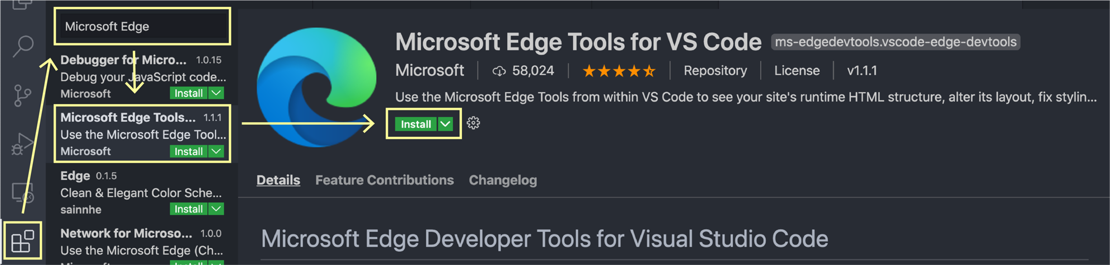Tools In Microsoft Edge
