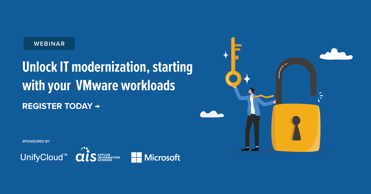 Unlock IT Modernization of your VMware Workloads - Applied Information ...