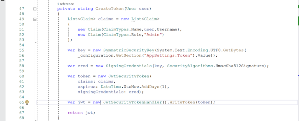 How to Generate a JWT Token using .NET 6 - Applied Information Sciences