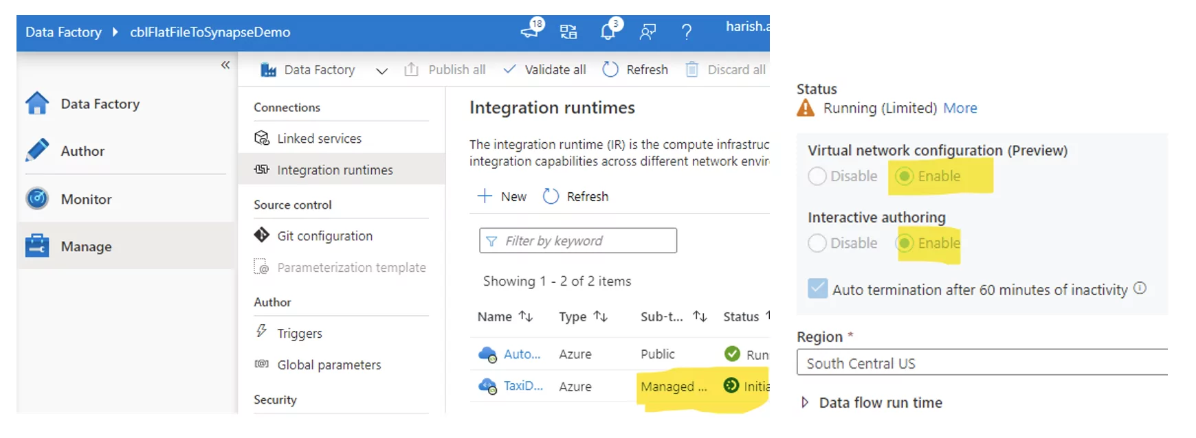 Create an Azure Integration