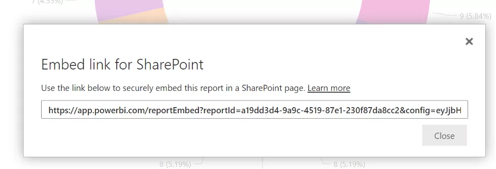 Embed link for SharePoint 