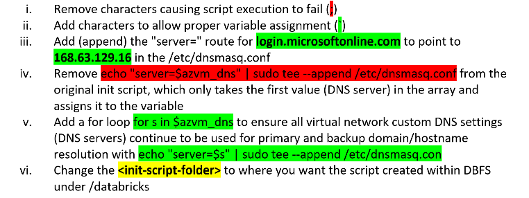 Modify Init Script